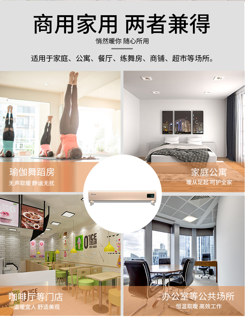 商用家用，兩者兼得