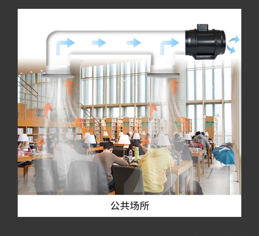 斜流管道風機